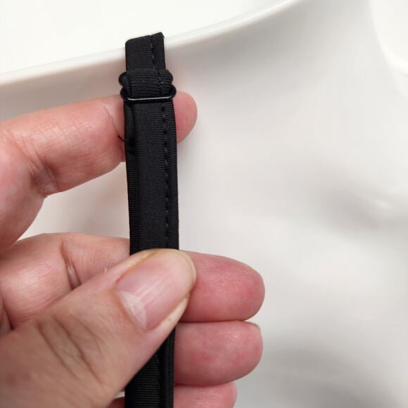 Disturbia Morality Black Spaghetti Strap Slip Mini Dress Women's 10 - Picture 6 of 7